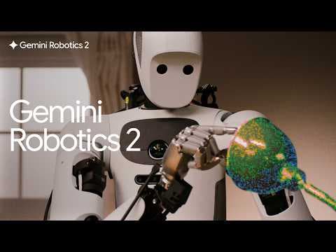 YouTube thumbnail for Gemini Robotics 2 brings whole body intelligence to robots