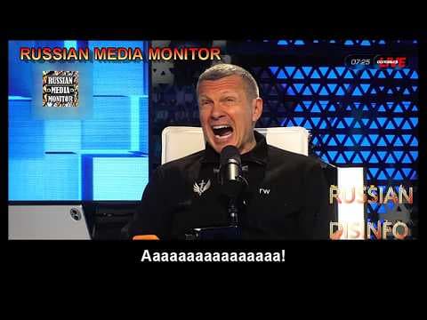 YouTube thumbnail for Vladimir Solovyov panics about Russia's severe lack of drones | Russian Media Monitor