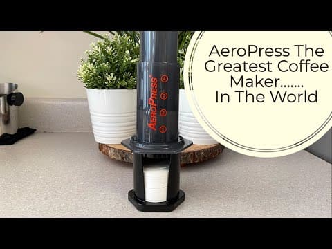 YouTube thumbnail for AeroPress - my coffee maker for the last 15 years