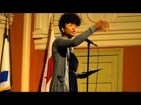 YouTube thumbnail for Dominique Christina - "The Period Poem"