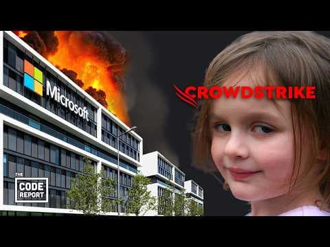 YouTube thumbnail for Some bad code just broke a billion Windows machines