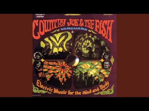 YouTube thumbnail for Country Joe and The Fish - Super Bird. A nice tune making fun of Lyndon Johnson