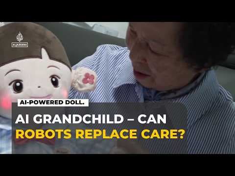 YouTube thumbnail for Can AI cure loneliness? South Korea’s robot companions for seniors