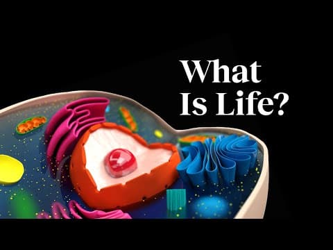 YouTube thumbnail for Nobel Prize-winning scientist defines life