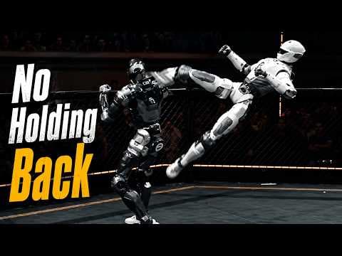 YouTube thumbnail for Robot kickboxing league
