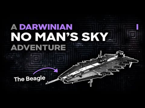 YouTube thumbnail for I started a series inspired by Charles Darwin's experience aboard the HMS Beagle in 1831