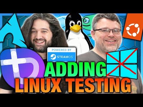 YouTube thumbnail for Adding Linux GPU Benchmarks: Best Distributions for Gaming Tests, ft. Wendell of Level1 Techs