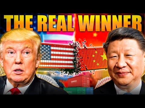 YouTube thumbnail for China Just Hit America with the Ultimate "Trump Card" [13:08 | OCT 19 2025 | Cyrus Janssen]