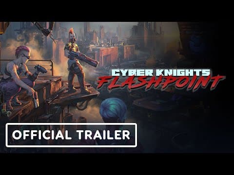 YouTube thumbnail for Cyber Knights: Flashpoint [squad-based strategy RPG] Release Date Trailer