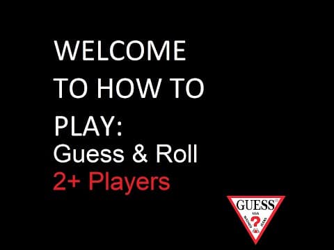 YouTube thumbnail for How to Play: GUESS AND ROLL