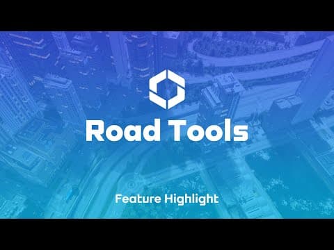 YouTube thumbnail for Roads Tools I Feature Highlights #1 I Cities: Skylines II