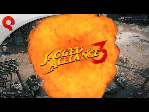 YouTube thumbnail for Jagged Alliance 3 coming July 14th