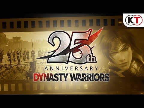 YouTube thumbnail for DYNASTY WARRIORS 25th Anniversary Trailer