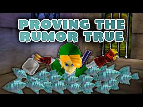 YouTube thumbnail for [Ocarina of Time] How to Get Permanently Stuck in the Water Temple