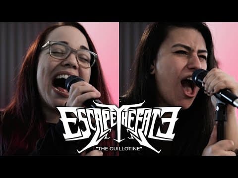 YouTube thumbnail for [SC][Music] Escape the Fate - The Guillotine (Cover by Lauren Babic & Linzey Rae)