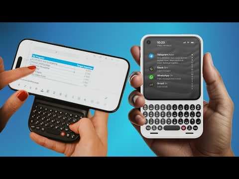 YouTube thumbnail for Finally a new Keyboard phone