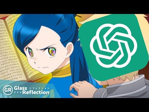 YouTube thumbnail for [Spoiler Free] Glass Reflection got hung up on cliffhanger and succumbed to MTL with chatGPT