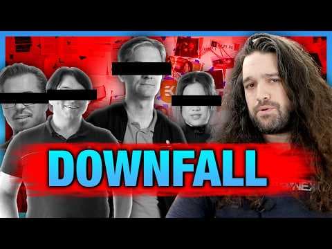 YouTube thumbnail for [Gamers Nexus] How 4 People Destroyed a $250 Million Tech Company