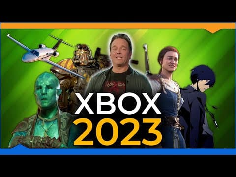 YouTube thumbnail for All the biggest reveals from the Xbox Showcase 2023 | This Week In Videogames