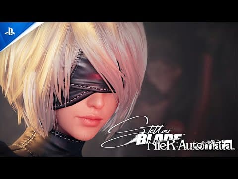 YouTube thumbnail for Stellar Blade - NieR: Automata DLC | State of Play announcement