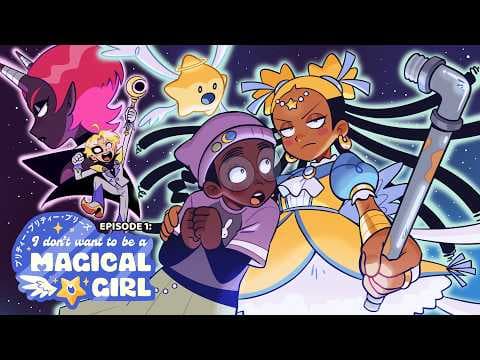 YouTube thumbnail for I don't want to be a magical girl (animated) | PPPIDWTBAMG E1