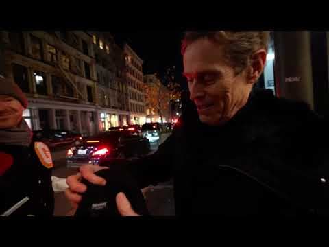 YouTube thumbnail for Willem Dafoe showing his drip original clip