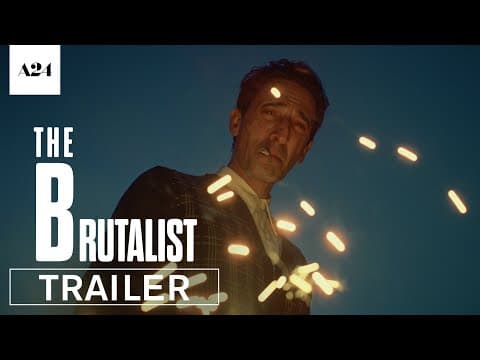 YouTube thumbnail for The Brutalist | Official Trailer HD | A24
