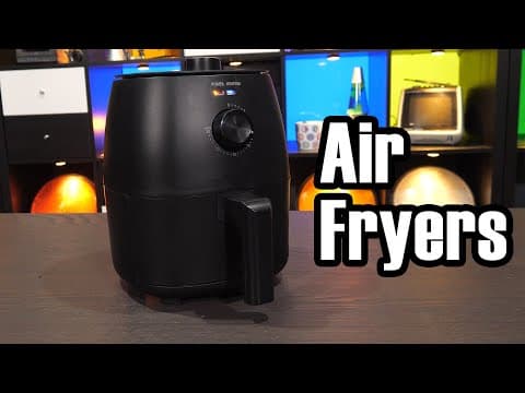 YouTube thumbnail for Air fryers are simpler than you think, but still pretty neat [19:38]
