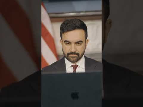 YouTube thumbnail for Mayor Mamdani publishes video advertising click-to-cancel reporting service