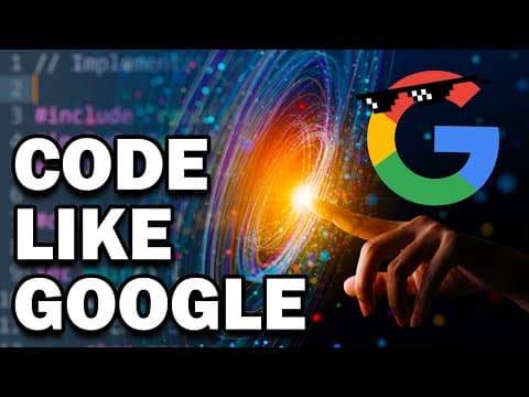 YouTube thumbnail for How Google writes debt free code (YouTube, 7:40)