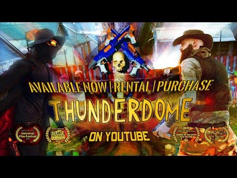 YouTube thumbnail for Thunderdome | Full documentary | Rob Lehr builds a nerf arena in his backyard
