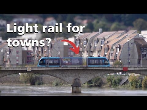 YouTube thumbnail for Is the Besançon light rail transit a good model to follow?