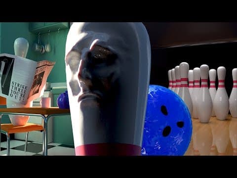 YouTube thumbnail for The Bowling Alley Screen When You Get A Strike