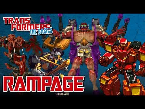 YouTube thumbnail for TRANSFORMERS: THE BASICS on RAMPAGE