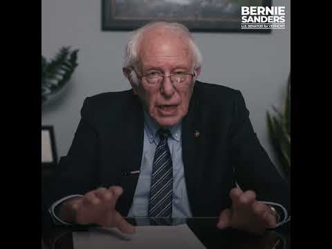 YouTube thumbnail for Bernie's 'welcome to the world of Oligarchy'