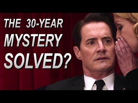 YouTube thumbnail for Twin Peaks ACTUALLY Explained