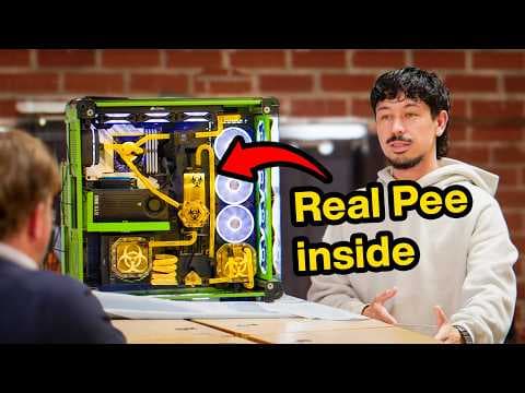 YouTube thumbnail for I made a computer that runs on pee