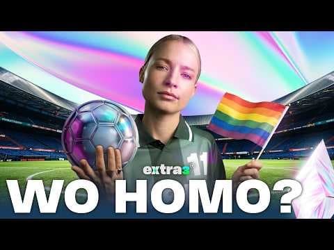 YouTube thumbnail for Warum hasst Fußball schwule Männer? Mit Lena Cassel | extra 3 Takeover
