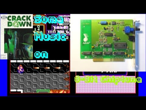 YouTube thumbnail for Crack Down [MS DOS] Some Music on Adlib