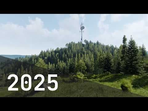 YouTube thumbnail for 2025 Godot Showreel