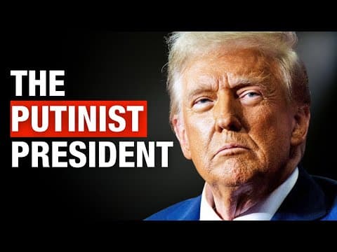 YouTube thumbnail for Trump Isn’t a Russian Agent. It’s Worse.