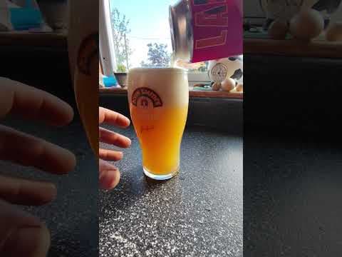 YouTube thumbnail for Epic pour, 1st try - Lando Cal Juice Ian IPA