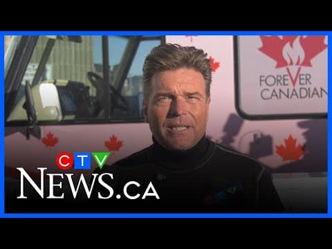 YouTube thumbnail for Full news conference: Forever Canadian petition collects 456,000 signatures