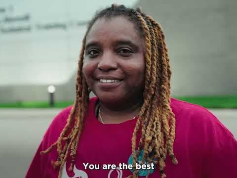 YouTube thumbnail for UAW's powerful message on the threat of Republicans and the billionaire class