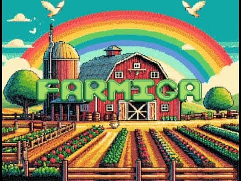 YouTube thumbnail for Farmiga, a farming simulator for the Commodore Amiga, is coming soon!