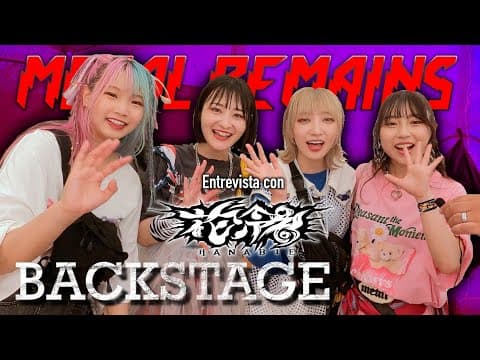 YouTube thumbnail for Another fun Hanabie interview in Spain