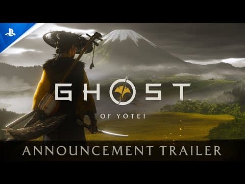 YouTube thumbnail for Ghost of Yōtei - Announce Trailer | PS5 Games
