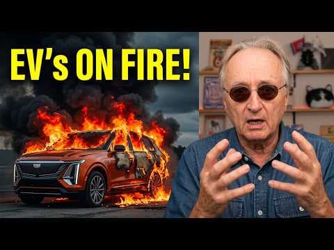 YouTube thumbnail for Brand New Electric Cars Are Self-Igniting at Dealerships! (And Honda’s 1 Million Car Recall)