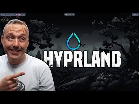 YouTube thumbnail for Hyperland is amazing by Chris Titus