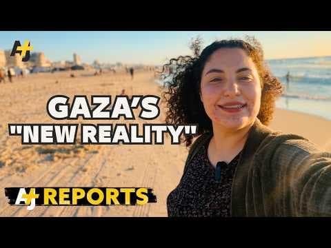 YouTube thumbnail for Its Bisan From Gaza, This Is Life After 'Ceasefire'